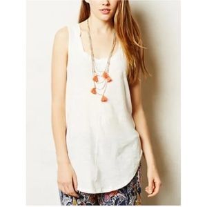 Anthropologie Pure + Good Seamed Racerback Tank